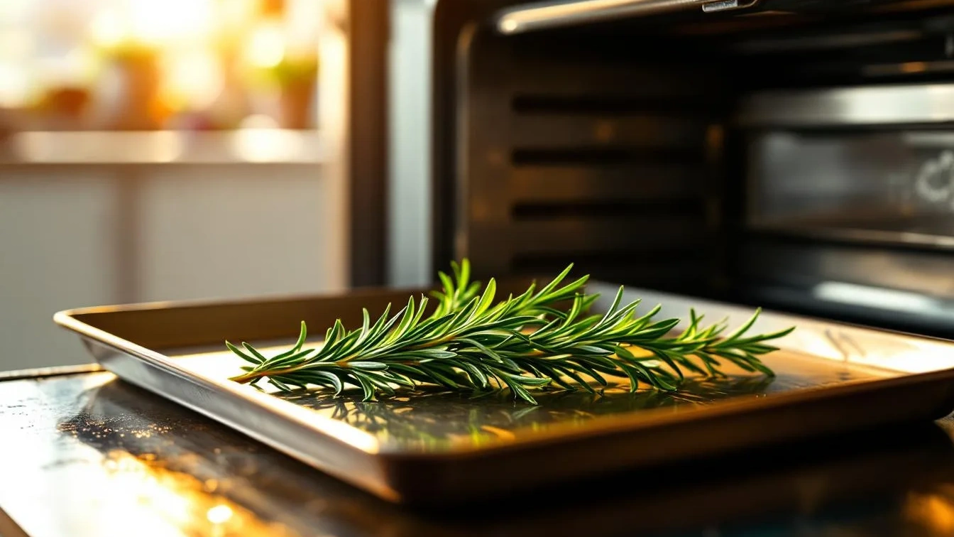 Ho messo un rametto di rosmarino nel forno spento, i benefici sono sorprendenti