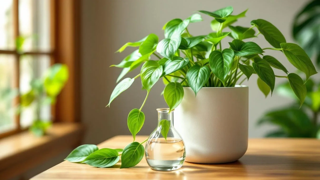 Ho usato acqua di riso per innaffiare il potus, ecco perché lo consigliano