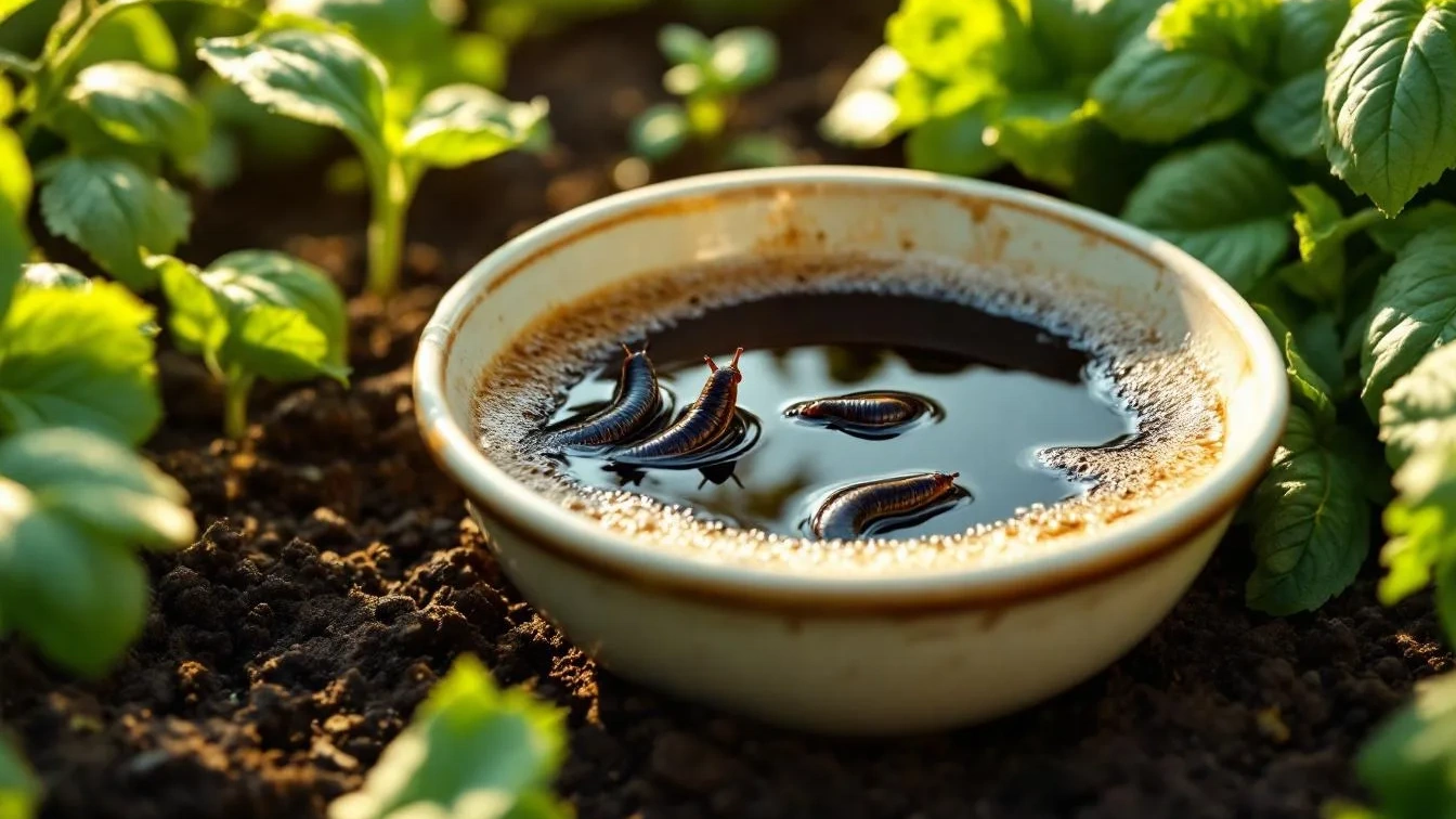 La trappola economica alla birra che elimina le lumache dall’orto in una notte