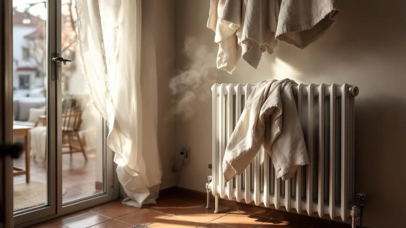 Perché non dovresti mai asciugare il bucato sul termosifone