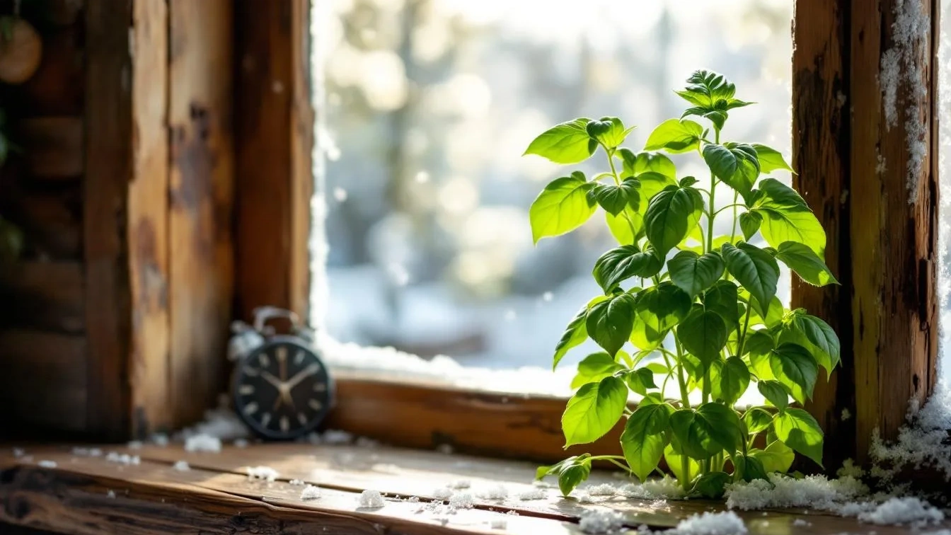 Quante volte annaffiare il basilico in inverno per tenerlo vivo e profumato