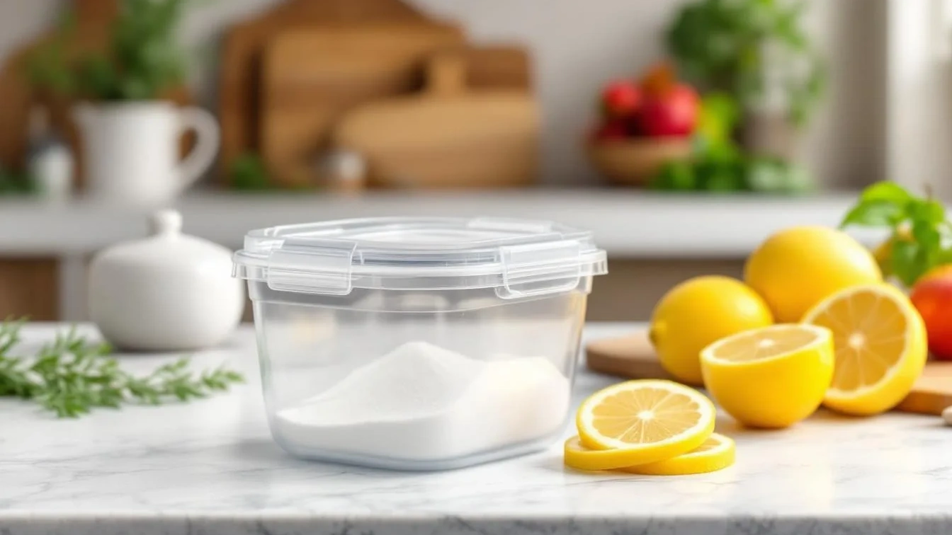 Questo trucco elimina i cattivi odori dai contenitori per alimenti