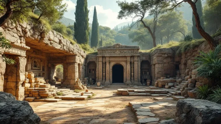 Image pour Un archeologo rivela perché la tomba del VII secolo a.C. è intatta