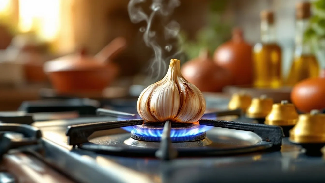 Un cuoco rivela perché lasciare uno spicchio d’aglio sul fornello funziona