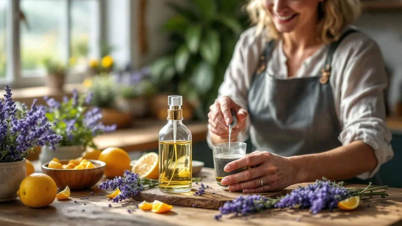 Una casalinga svela come preparare un profumo per stirare i vestiti